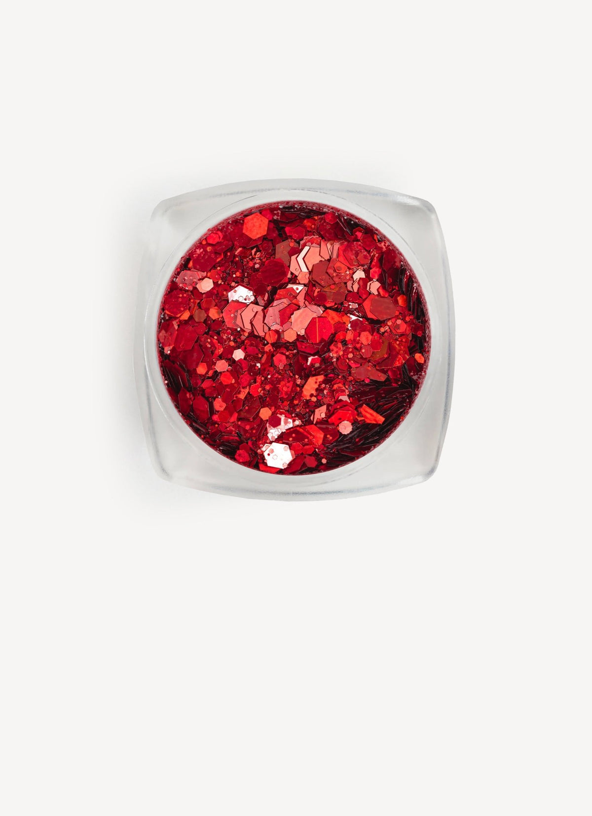 Red glitter