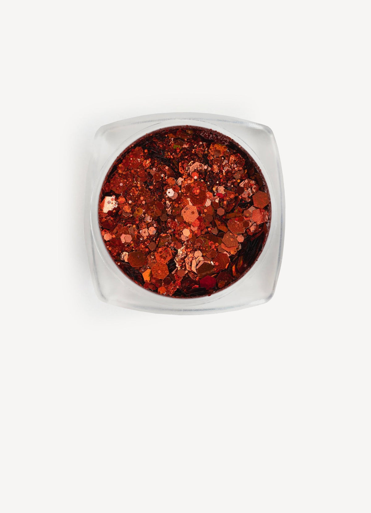 Brick Red Glitter