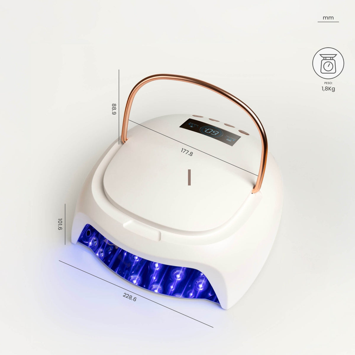 Professional 80W UV LED Lamp