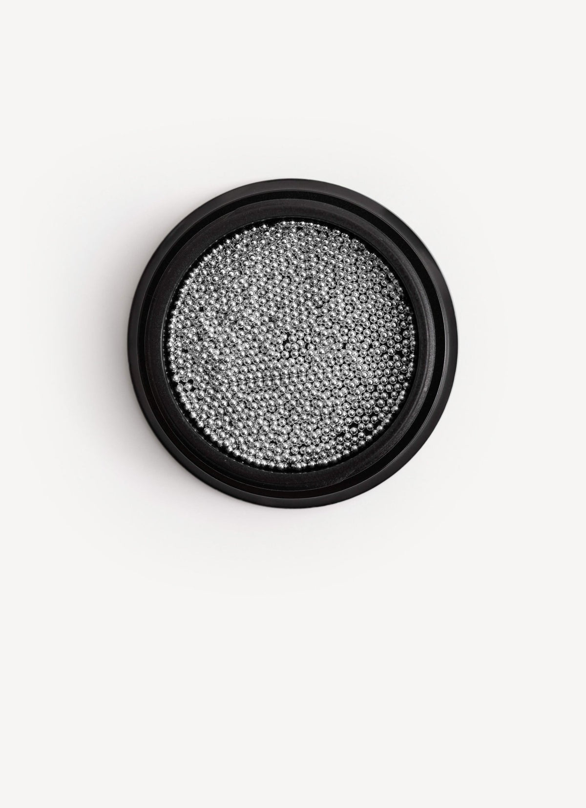 Large Silver Microbeads for Nail Art
