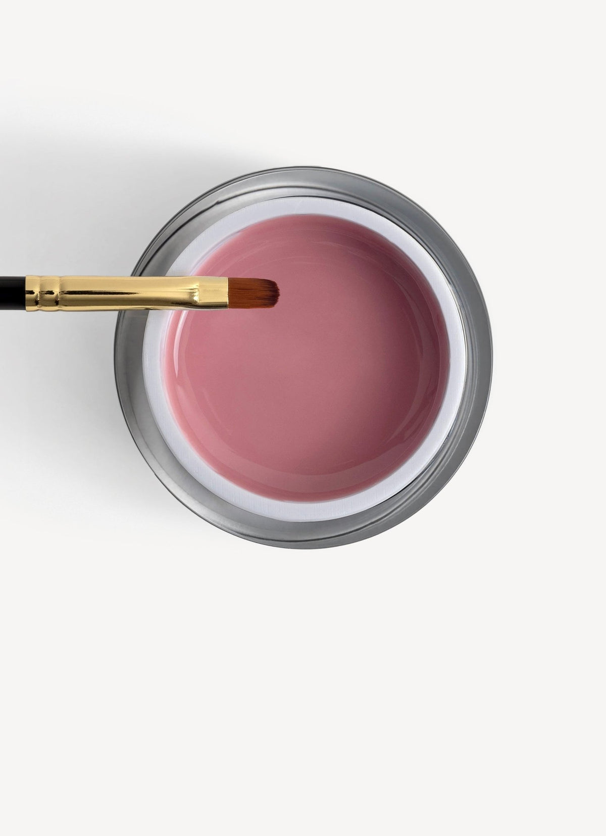 Mousse Builder Gel Deep Rose (with Glass Fibers)