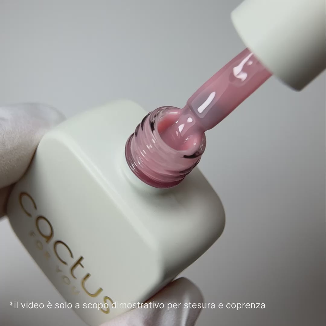 Carica video: Smalto Semipermanente Ballet Pink C219