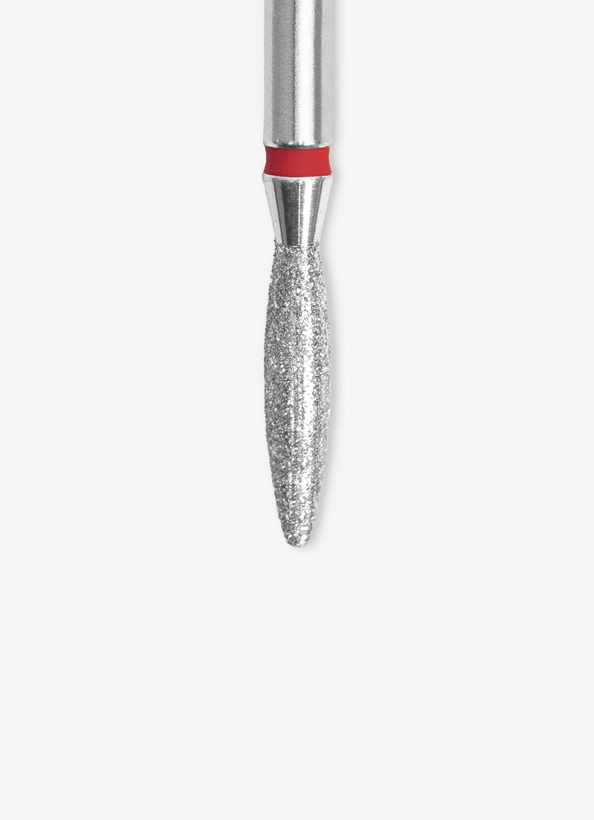 Nail Drill Bit Red Flame d023 - Round Nose