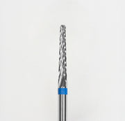 Punta fresa per unghie Carbide Rifinitura Blu d0215