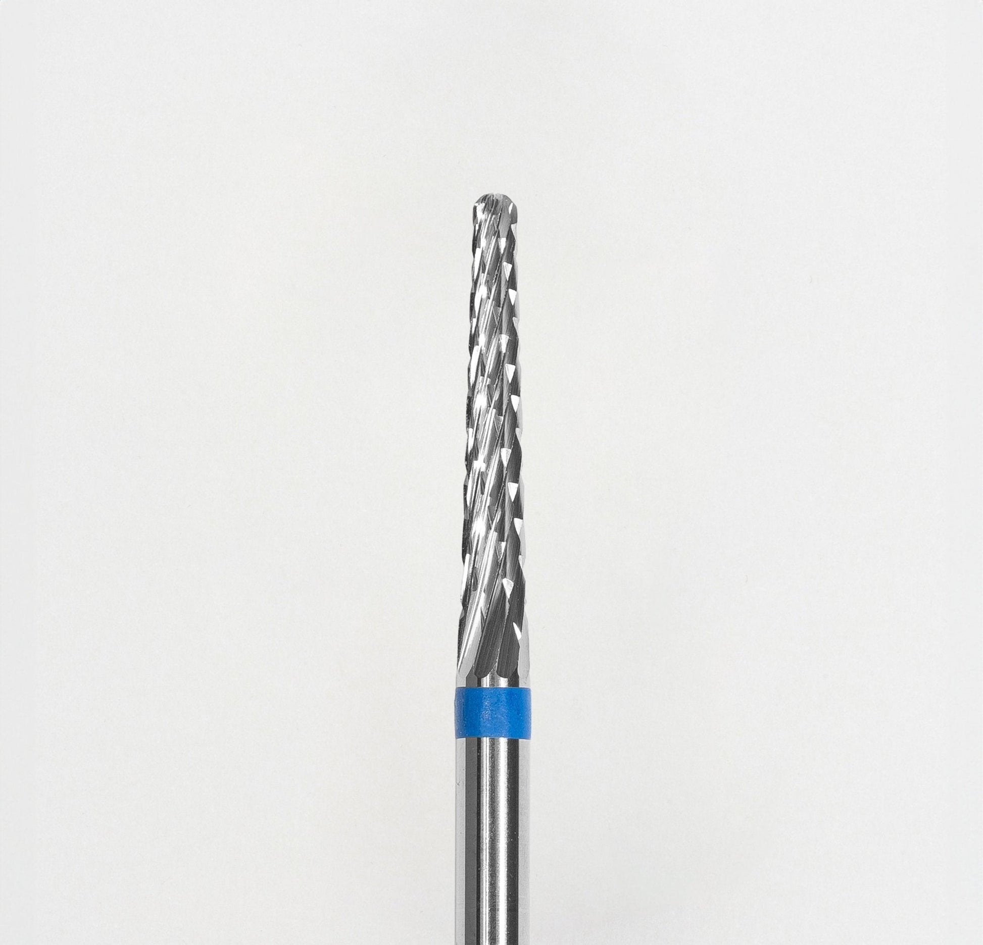 Punta fresa per unghie Carbide Rifinitura Blu d0215