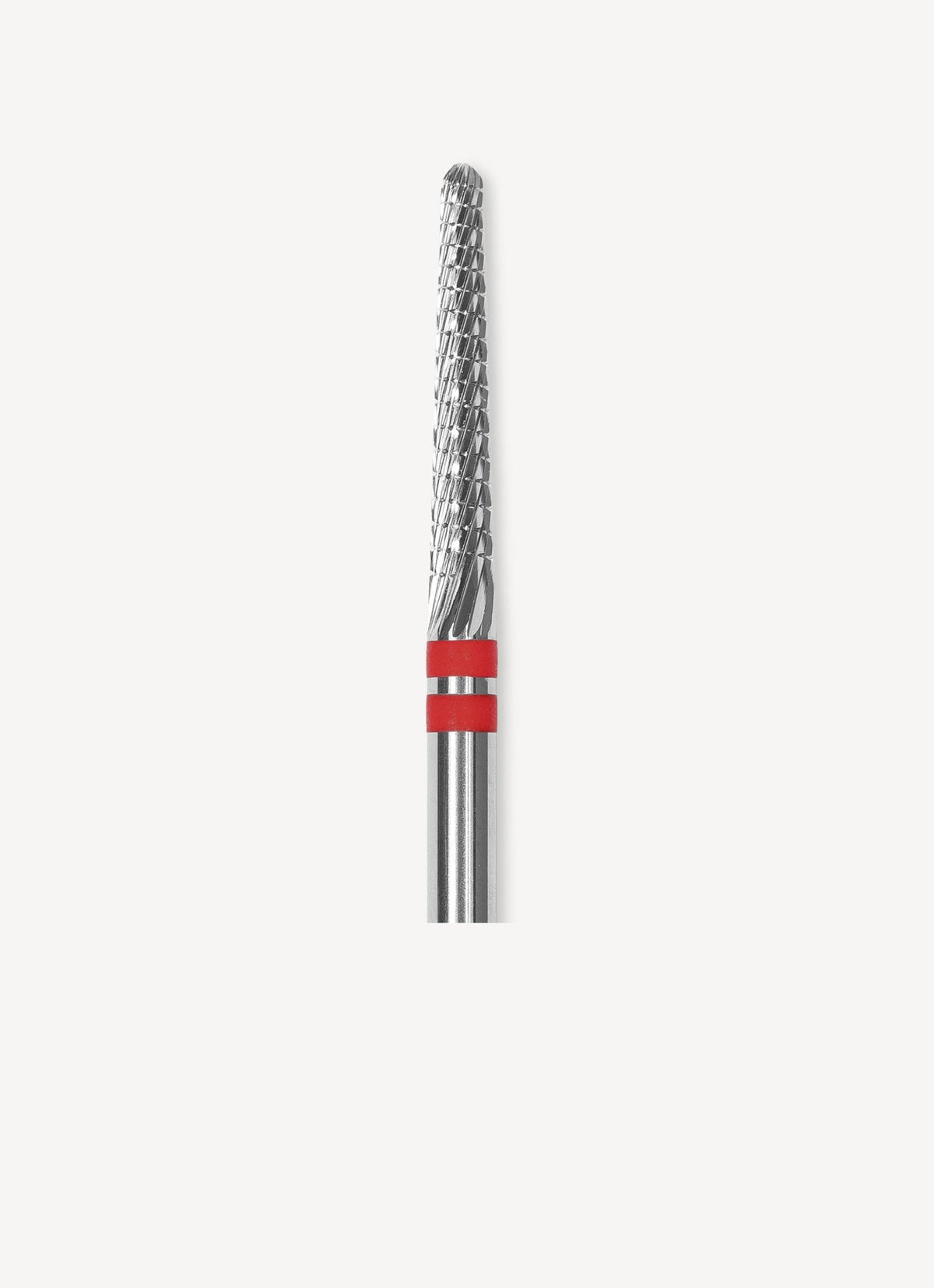 <tc>Nail Drill Bit</tc> for nails Carbide Finishing for Left-Handed Red d023