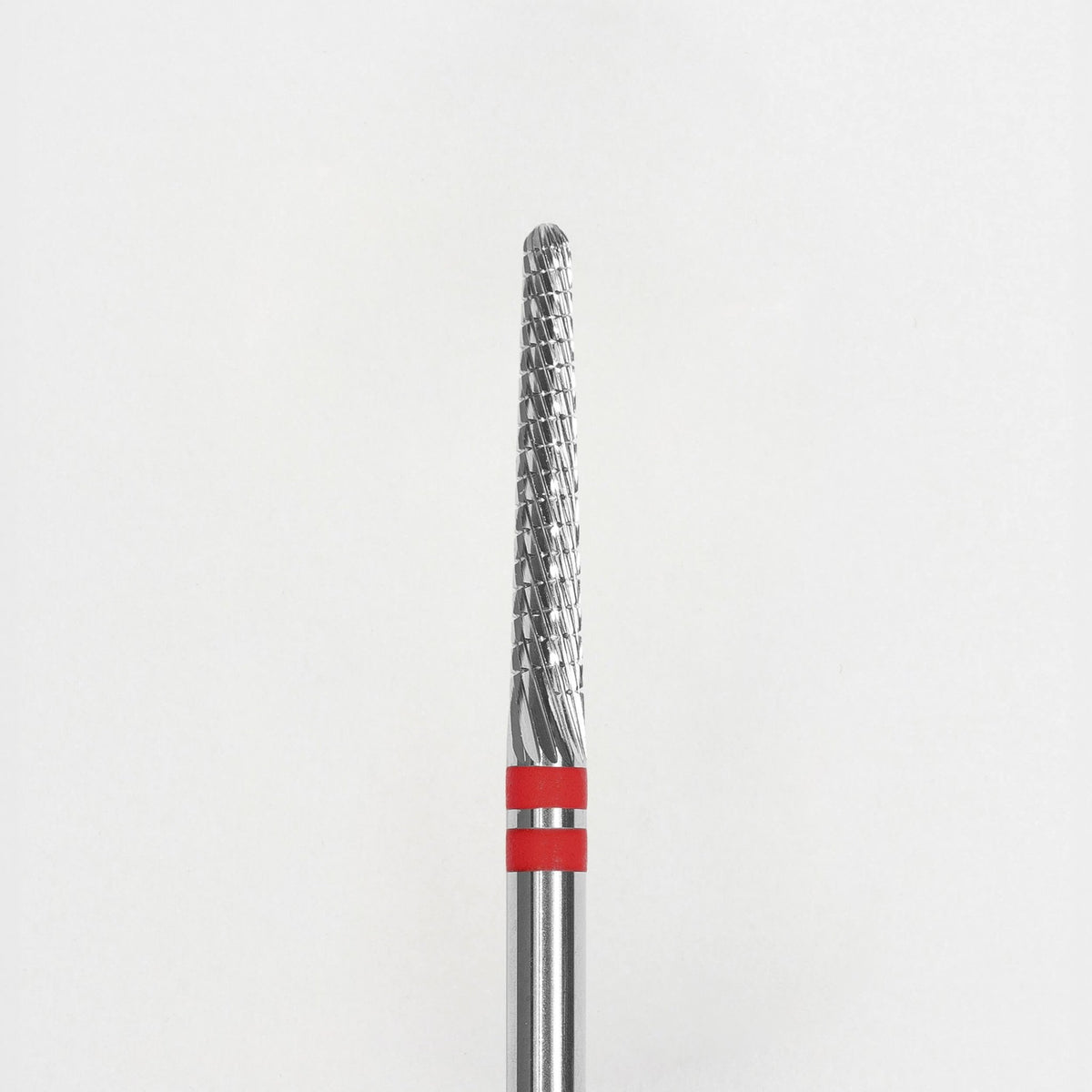 <tc>Nail Drill Bit</tc> for nails Carbide Finishing for Left-Handed Red d023