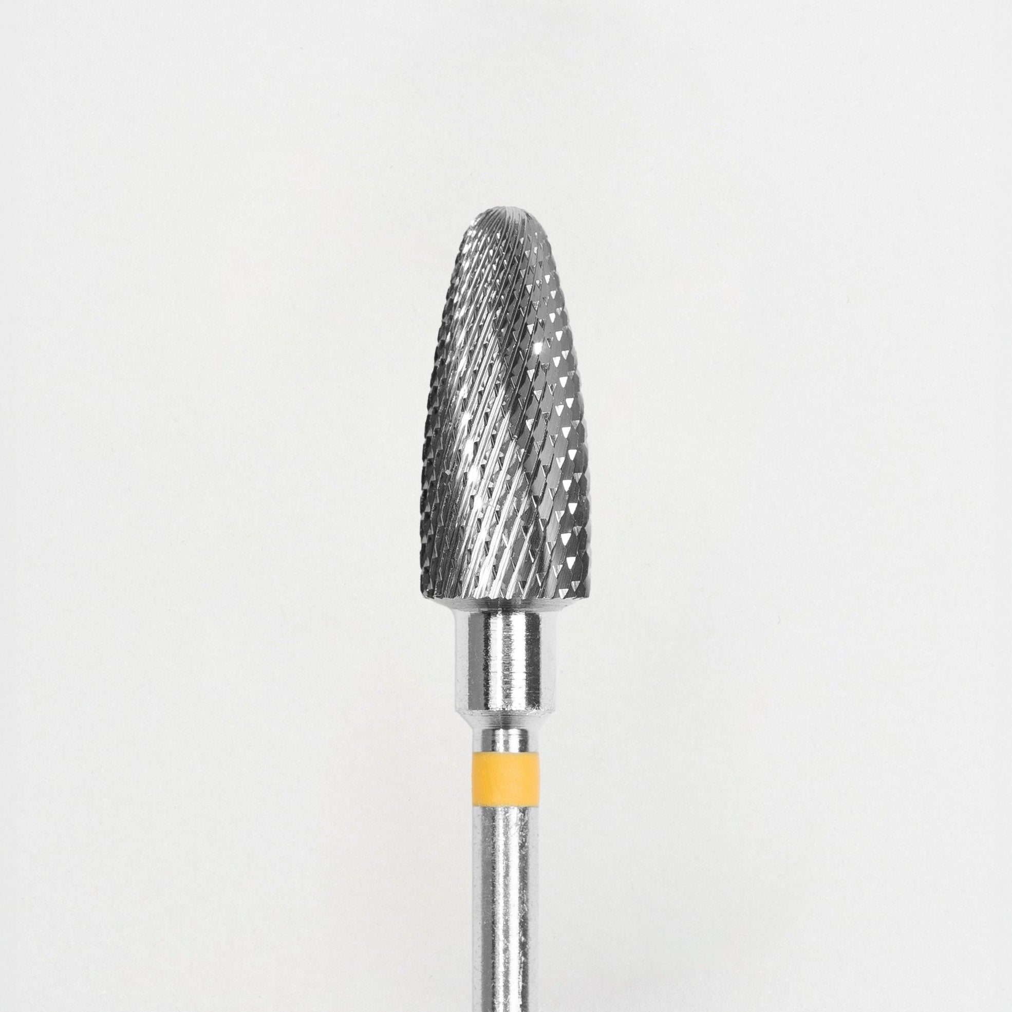 Punta fresa per unghie Carbide Rimozione Giallo d060