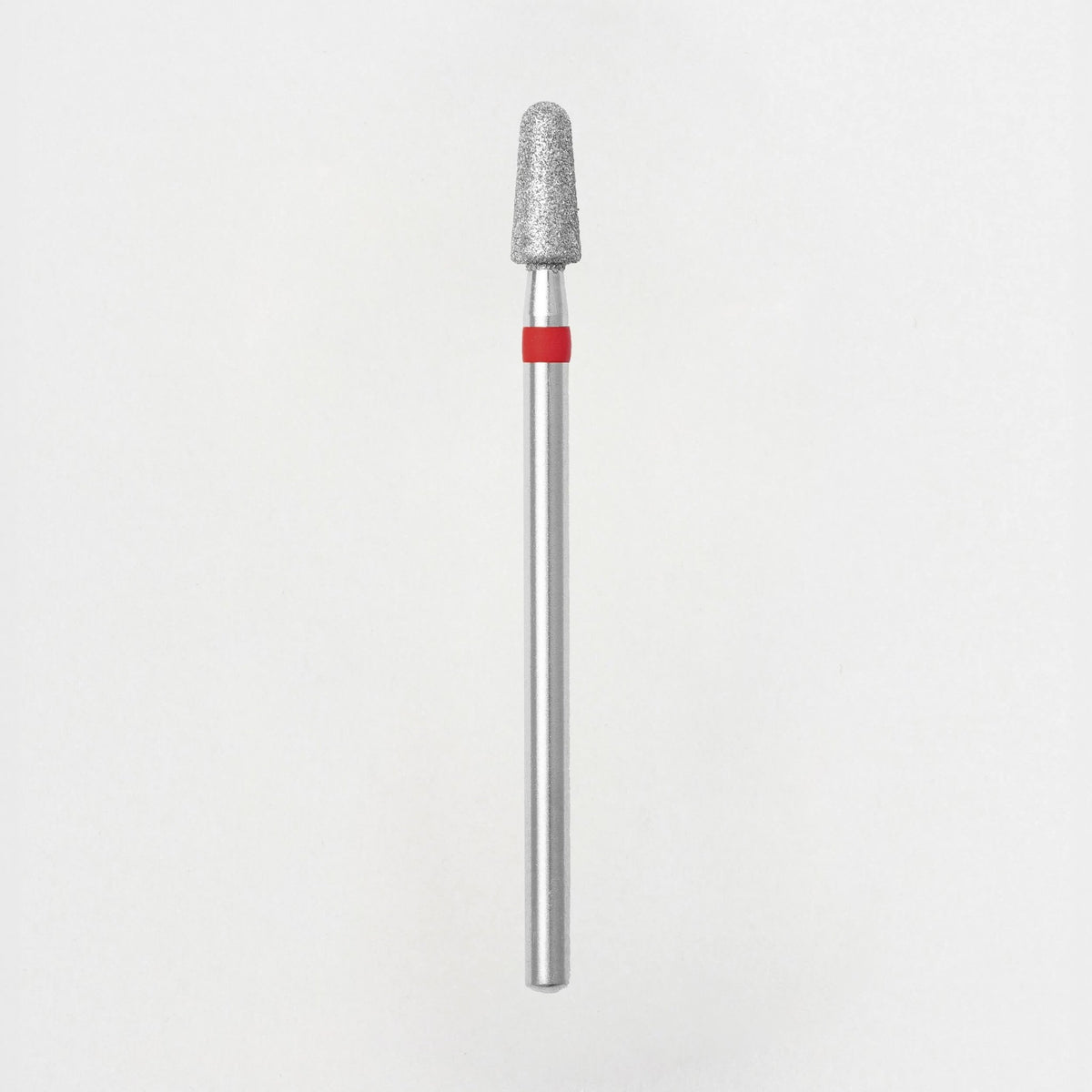 <tc>Nail Drill Bit</tc> for nails Rounded Cone Red d035