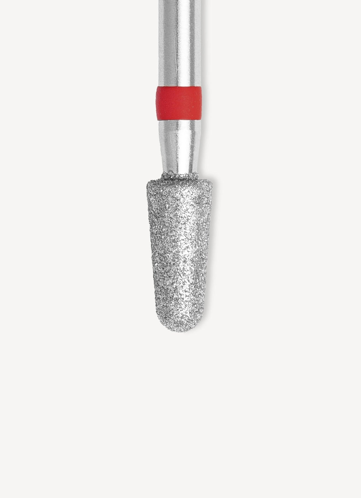<tc>Nail Drill Bit</tc> for nails Rounded Cone Red d035