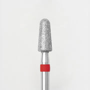 Punta fresa per unghie Cono Arrotondato Rosso d035