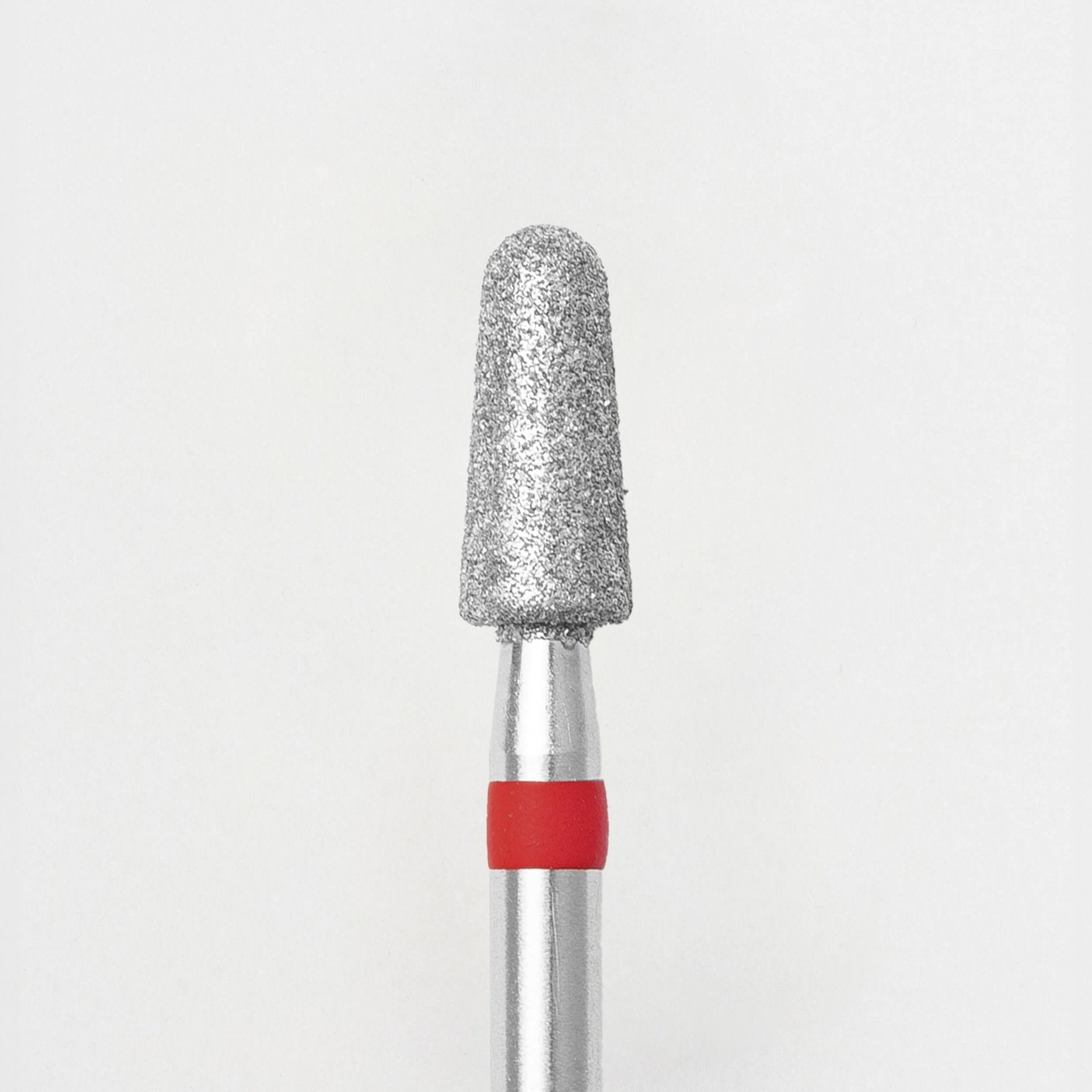 <tc>Nail Drill Bit</tc> for nails Rounded Cone Red d035