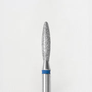 Punta fresa per unghie Fiamma Blu d023 - Naso arrotondato