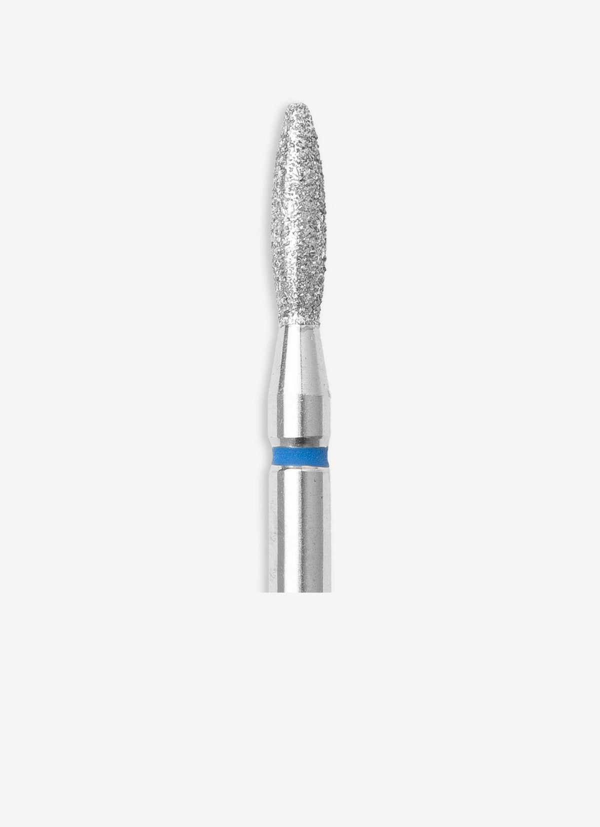 Nail Drill Bit for nails Flame Round Nose Blue d021