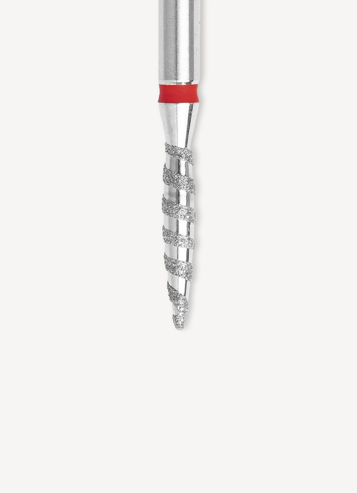 Red Flame Tornado Nail Drill Bit D018