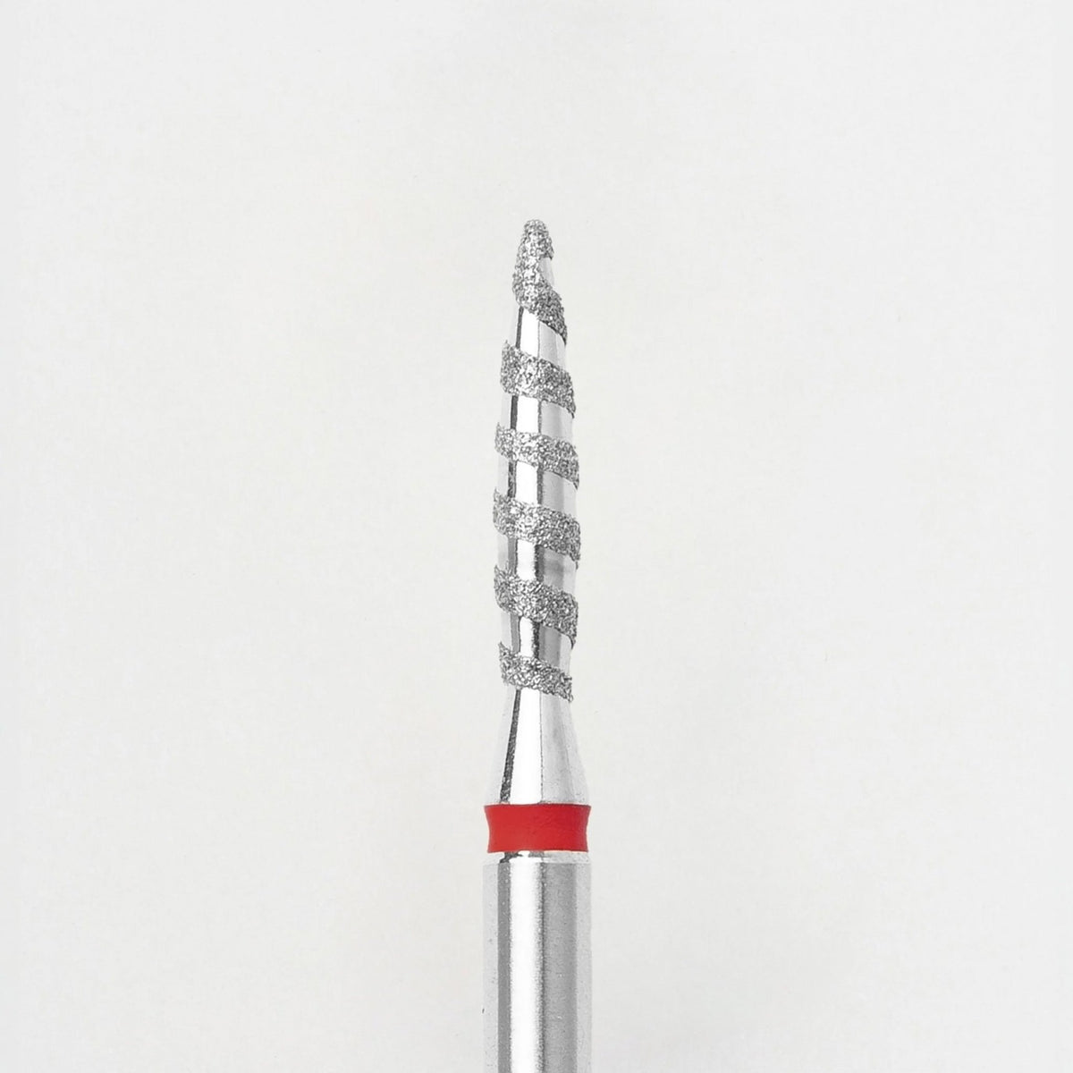 Red Flame Tornado Nail Drill Bit D018