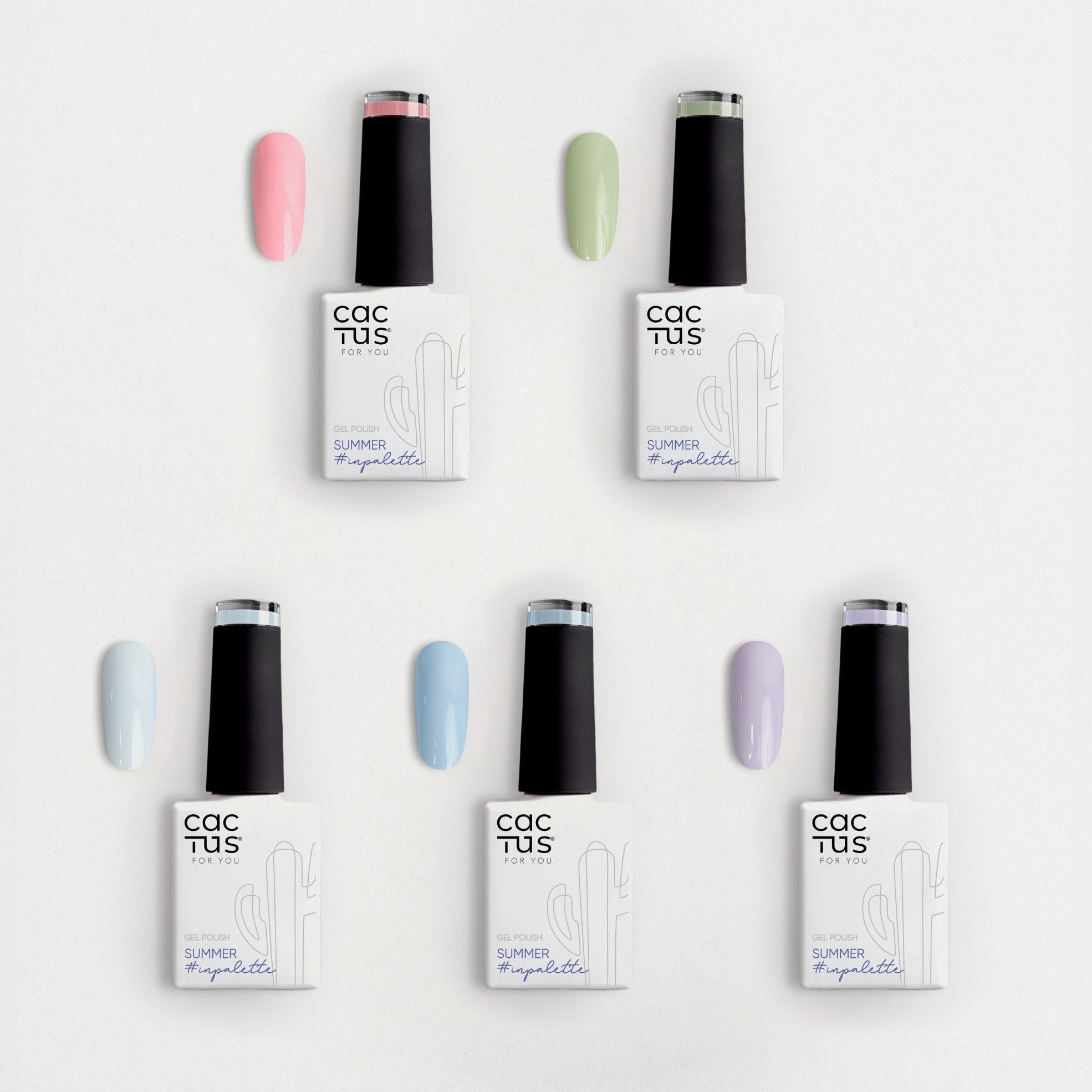 Collezione di colori semipermanenti Summer - E6-E10