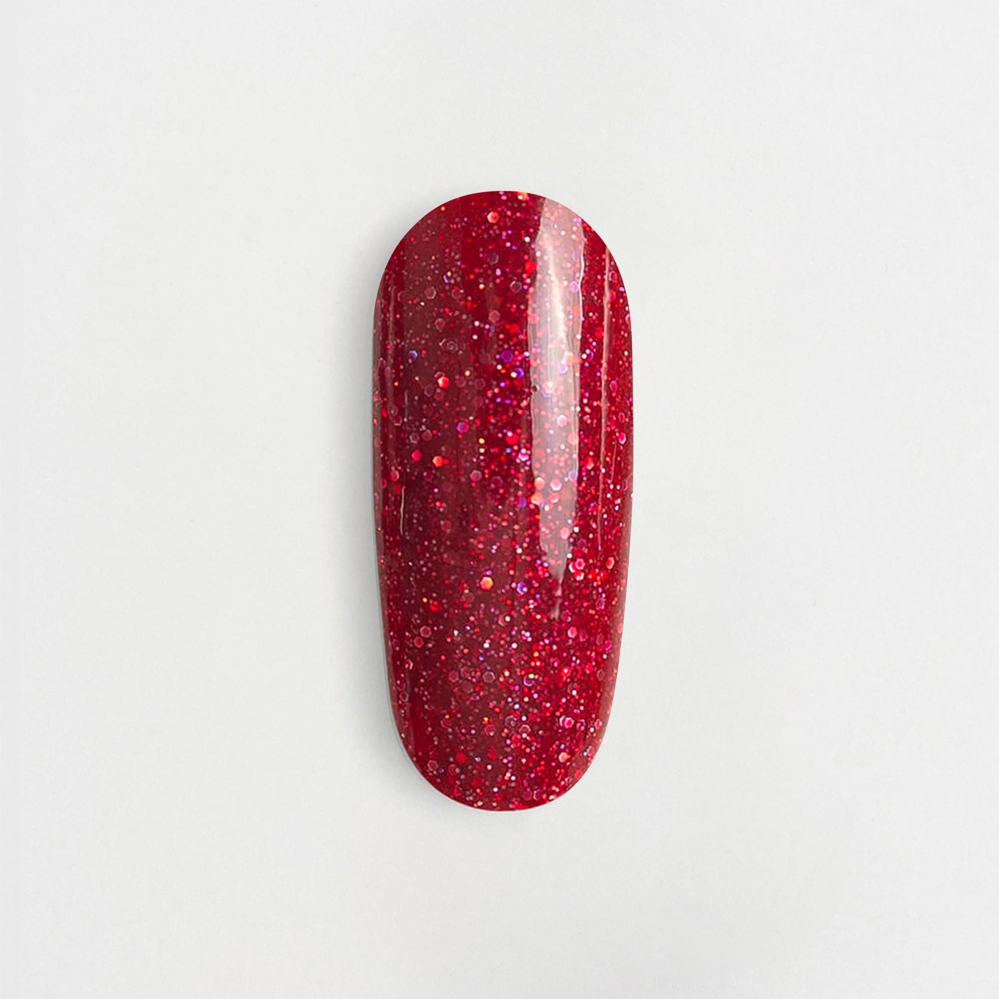 semi-permanent nail polish Christmas Red S039
