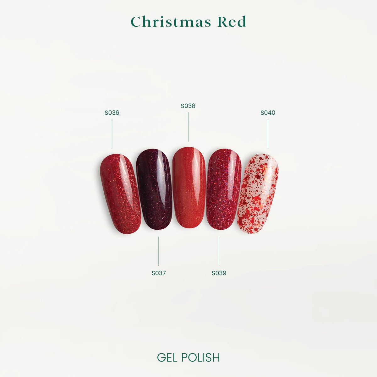 Christmas Red S039 Gel Polish