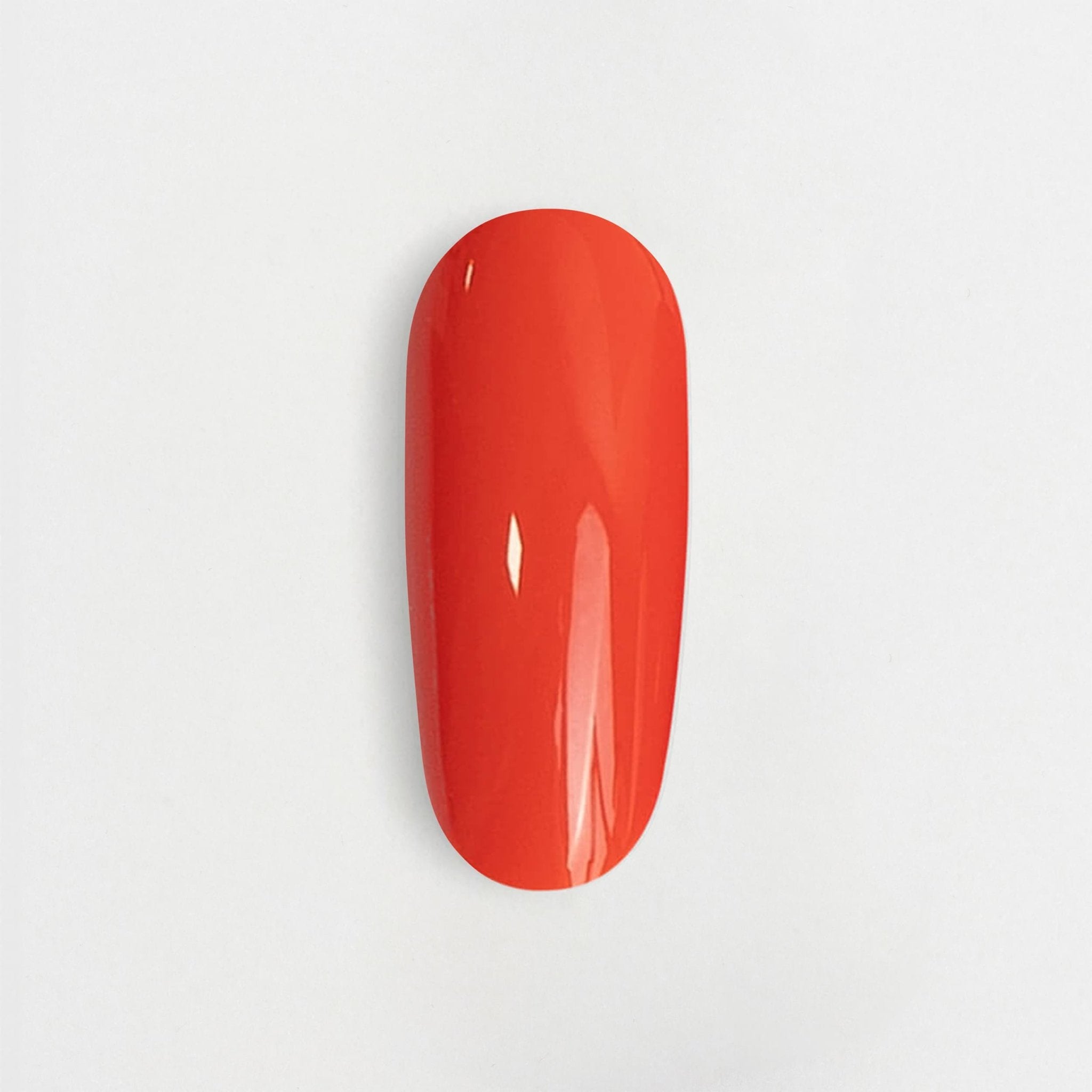 semi-permanent nail polish Coral Red C50