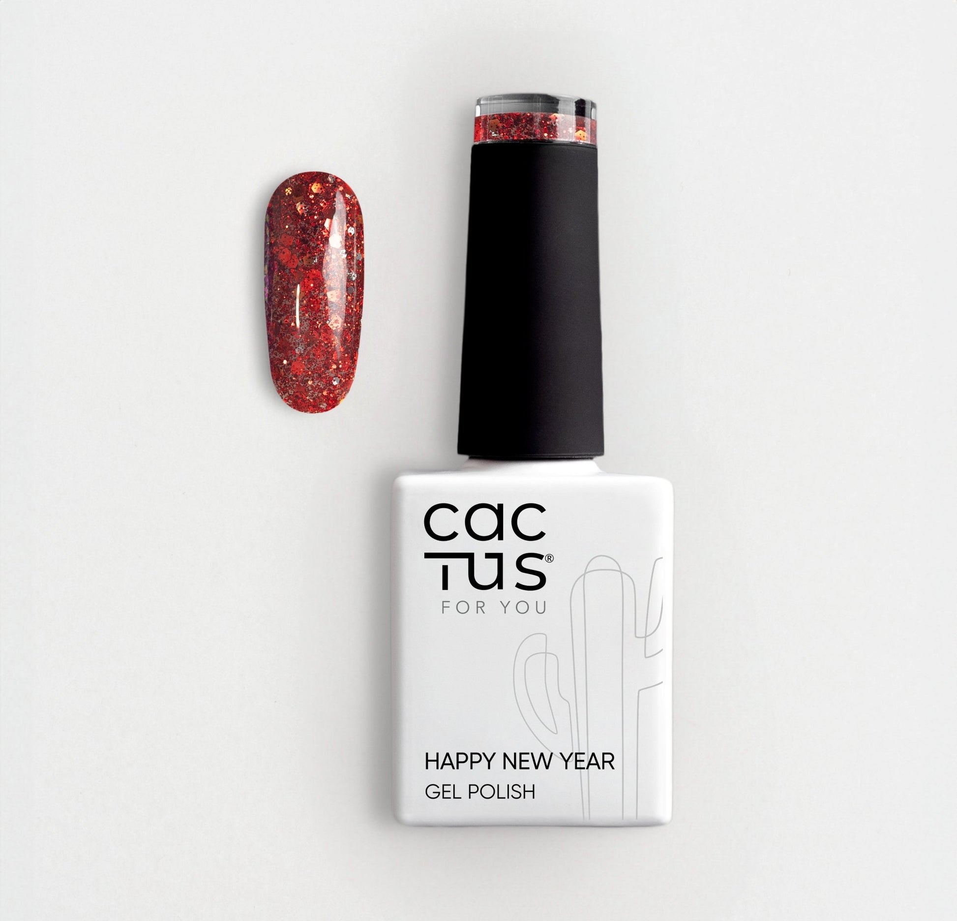 Colore Glitter semipermanente - S043 - Collezione Happy New Year