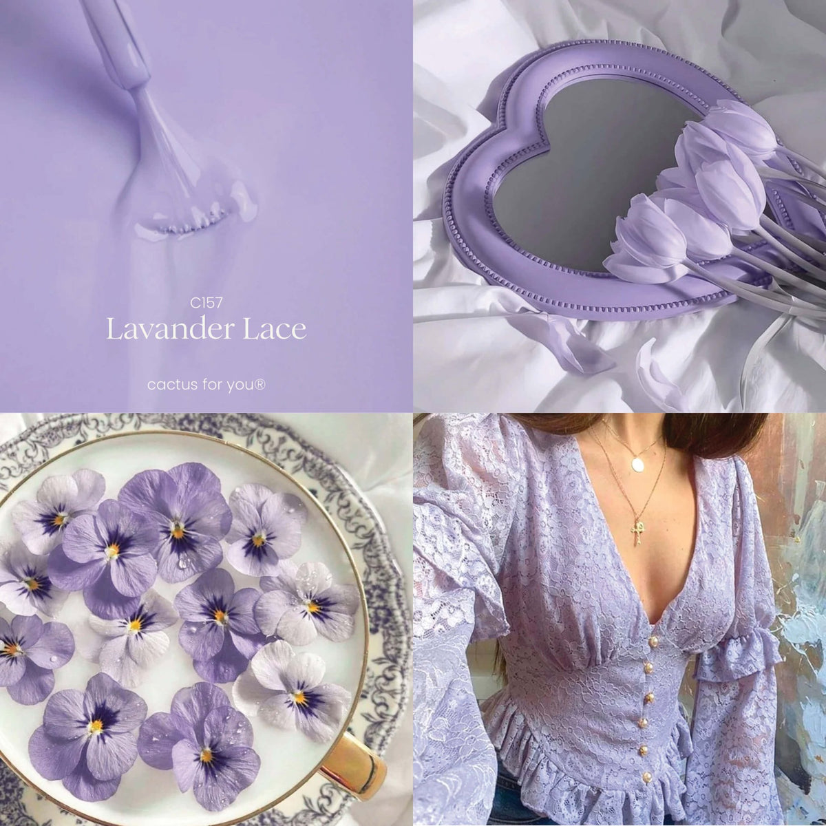 Lavender Lace C162 Gel Polish
