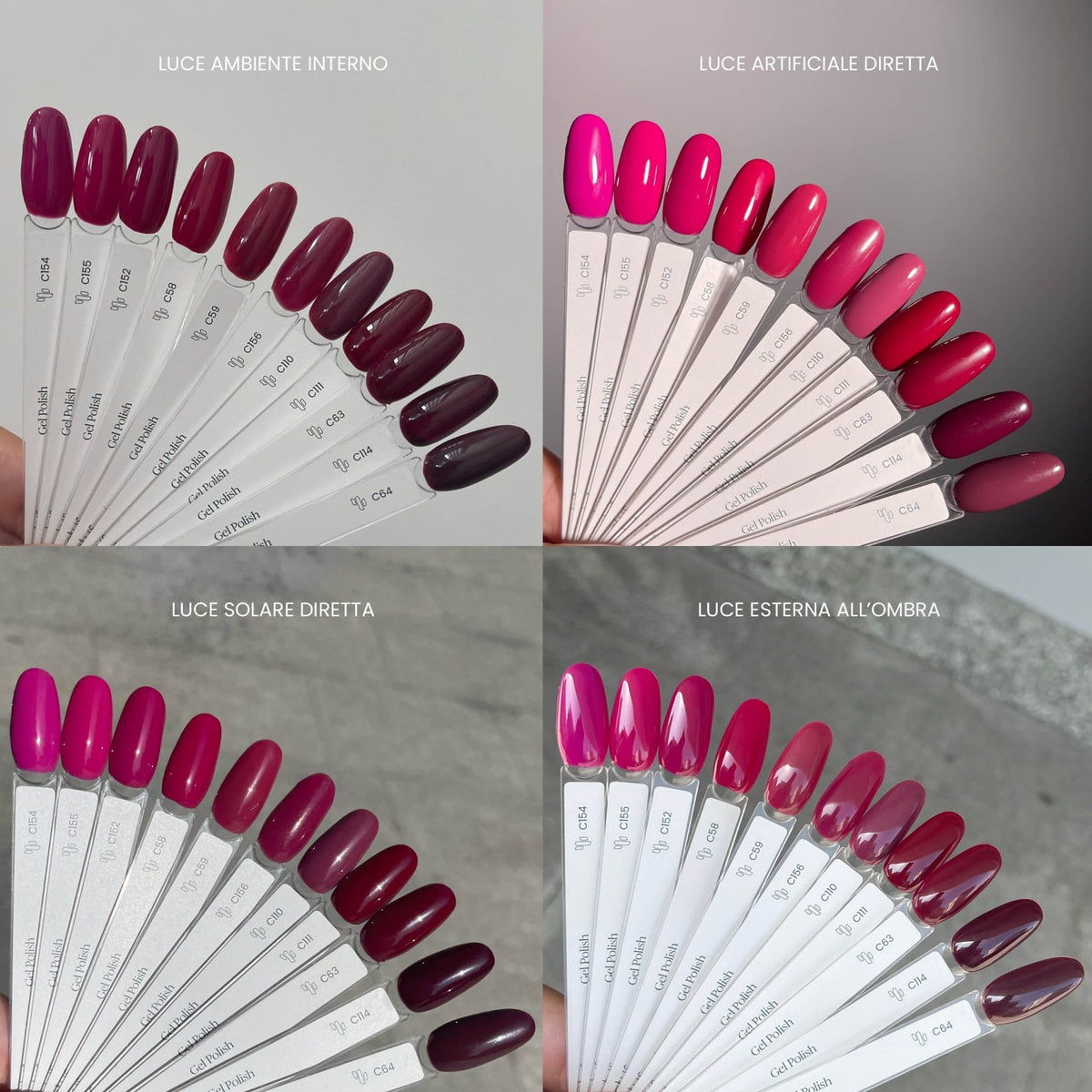 Wine C64 Gel Polish