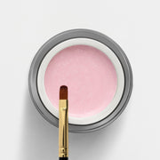 Gel Sorbetto Magic Delicate Cactus For You - Costruttore rosa pastello dal sottotono freddo con glitter argentati.