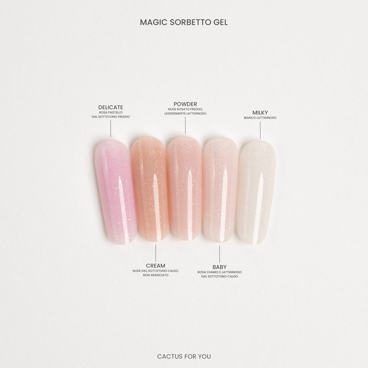 Sorbetto Builder Magic Delicate 50 gr