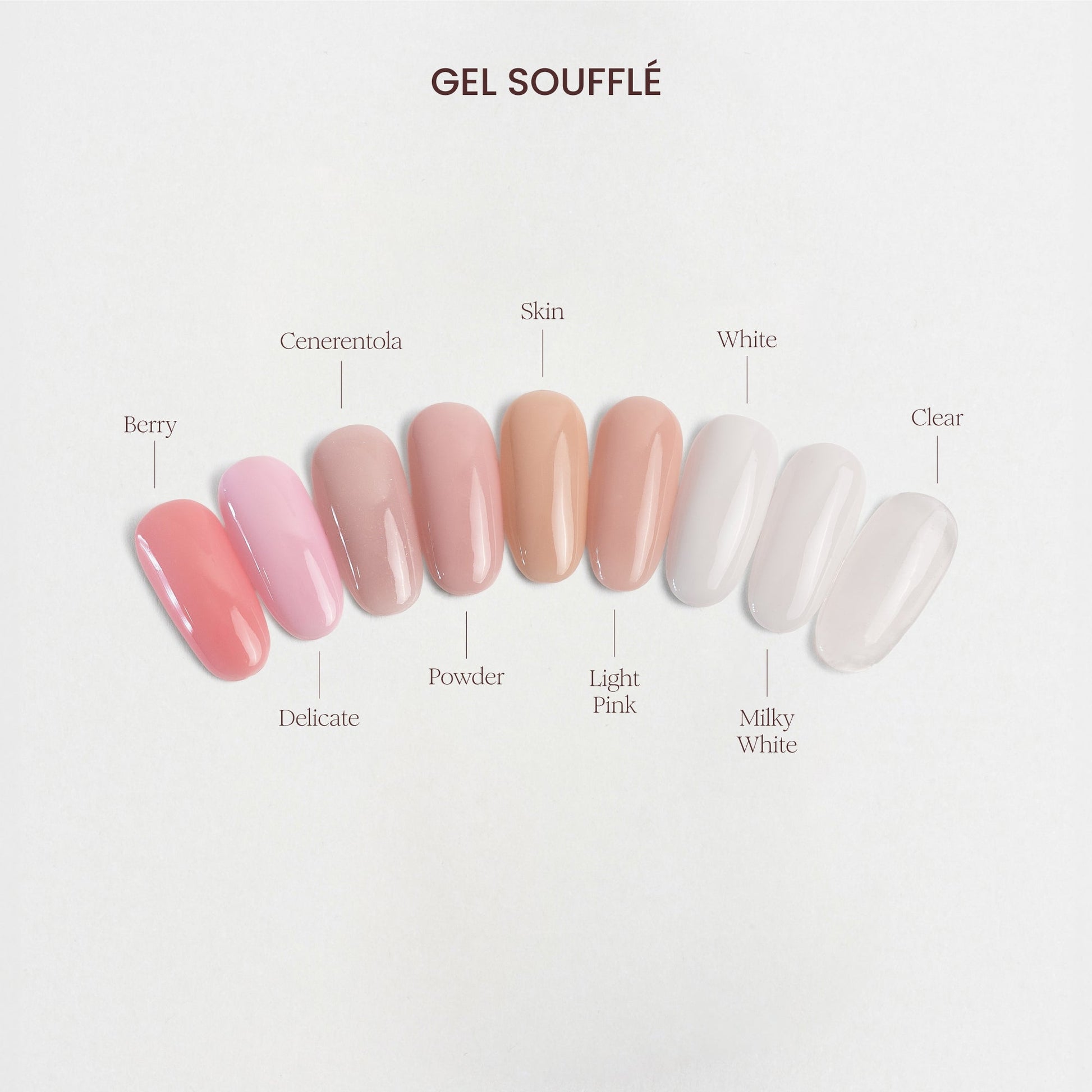 SOUFFLÉ GEL WHITE Ricostruzione Unghie