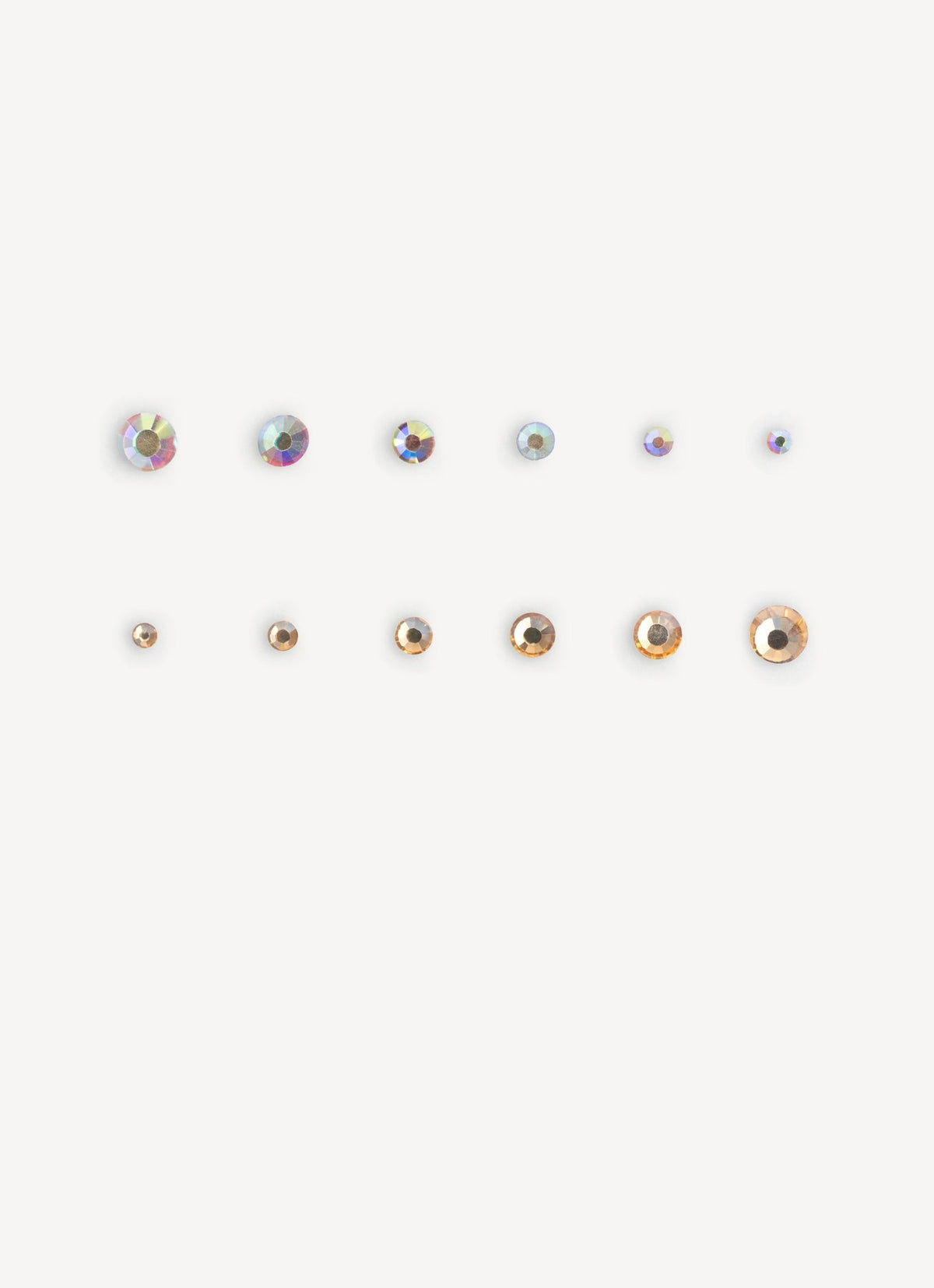 Strass olografico e champagne