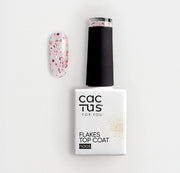 Top Coat Flakes Semipermanente - Naos